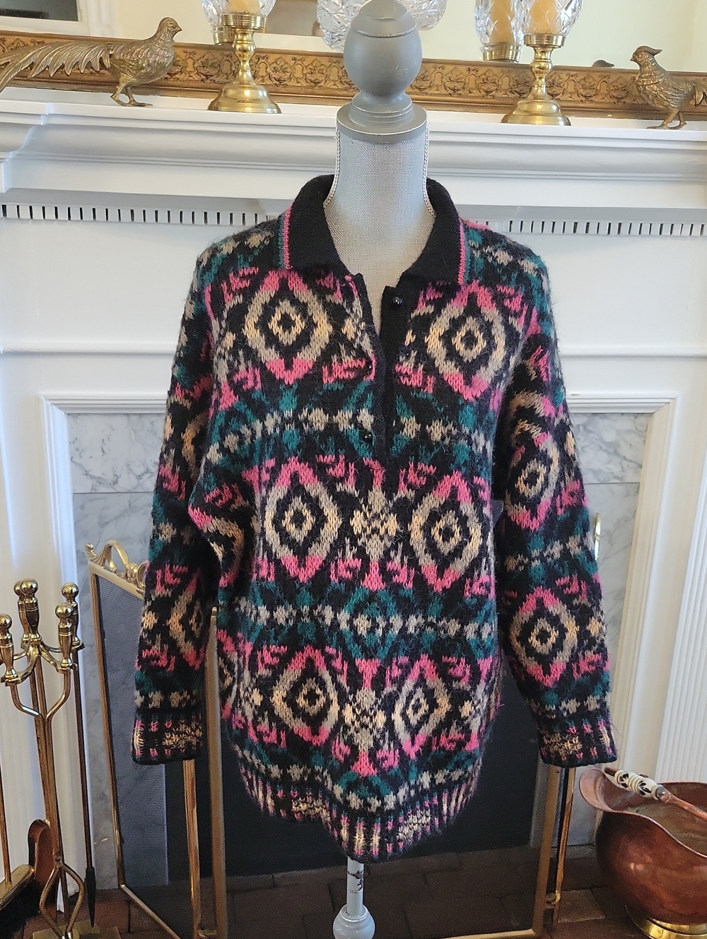 80's Benetton Mohair Sweater.